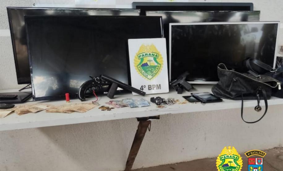 No Noroeste do estado, PM prende nove pessoas e recupera dois veículos roubados em situações distintas