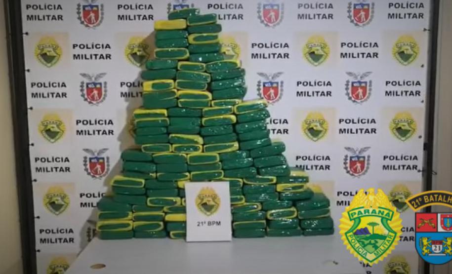Paraguaias são presas com 121 quilos de maconha em Realeza (PR)