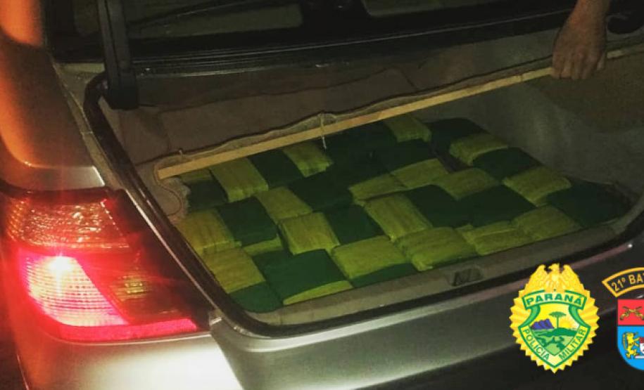 Paraguaias são presas com 121 quilos de maconha em Realeza (PR)