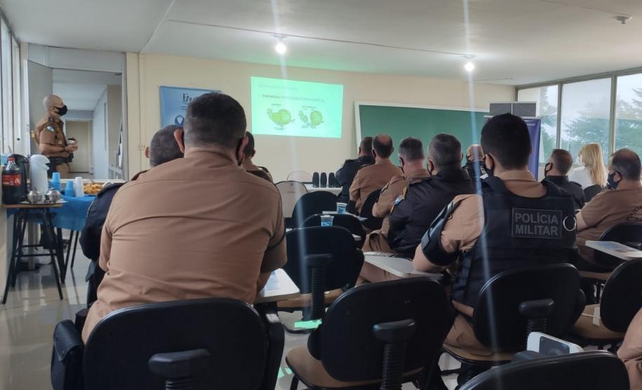 Batalhão de Trânsito da Capital promove palestra de prevenção ao câncer de próstata