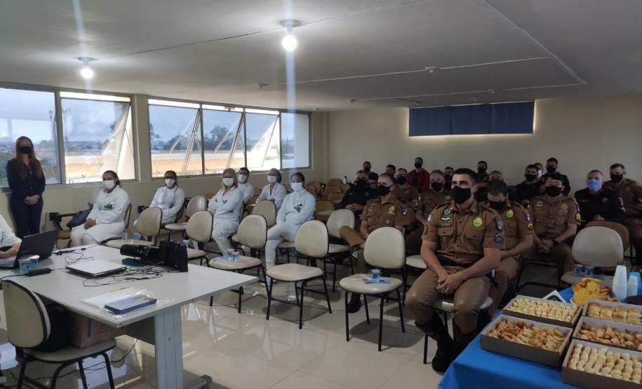 Batalhão de Trânsito da Capital promove palestra de prevenção ao câncer de próstata