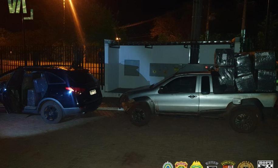 Em situações distintas, BPFron apreende 888 gramas de crack e causa prejuízo de quase R$ 5 milhões ao crime organizado no Oeste do estado