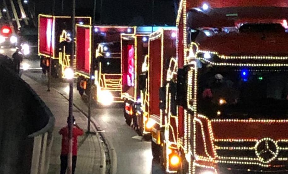 BPTran presta apoio para a Caravana de Natal da Coca-Cola em Curitiba