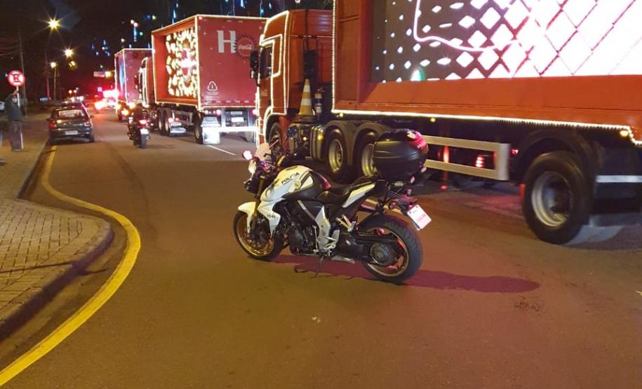 BPTran presta apoio para a Caravana de Natal da Coca-Cola em Curitiba