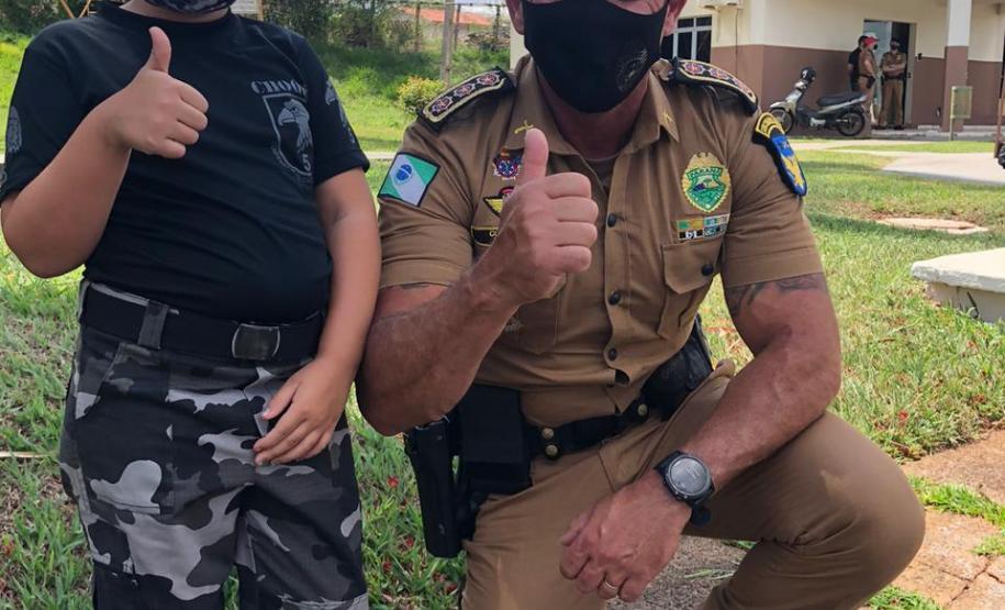 Subcomando-Geral da PM e secretário da Segurança Pública fazem visita técnica em unidades da PM e Corpo de Bombeiros em Londrina