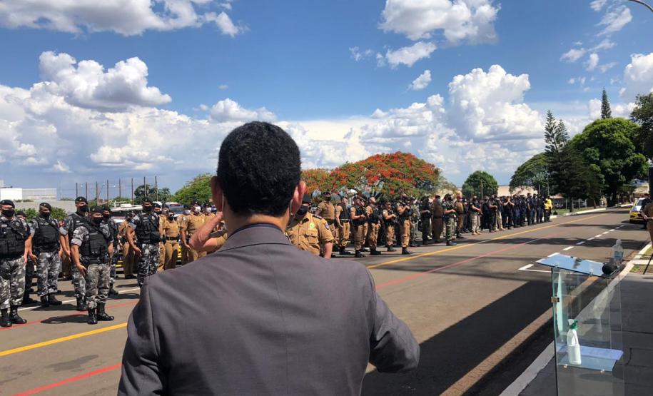 Operação Sinergia é lançada em Londrina (PR) com a presença do Secretário da Segurança Pública