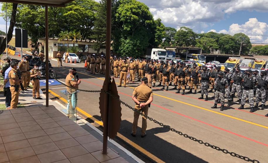 Operação Sinergia é lançada em Londrina (PR) com a presença do Secretário da Segurança Pública