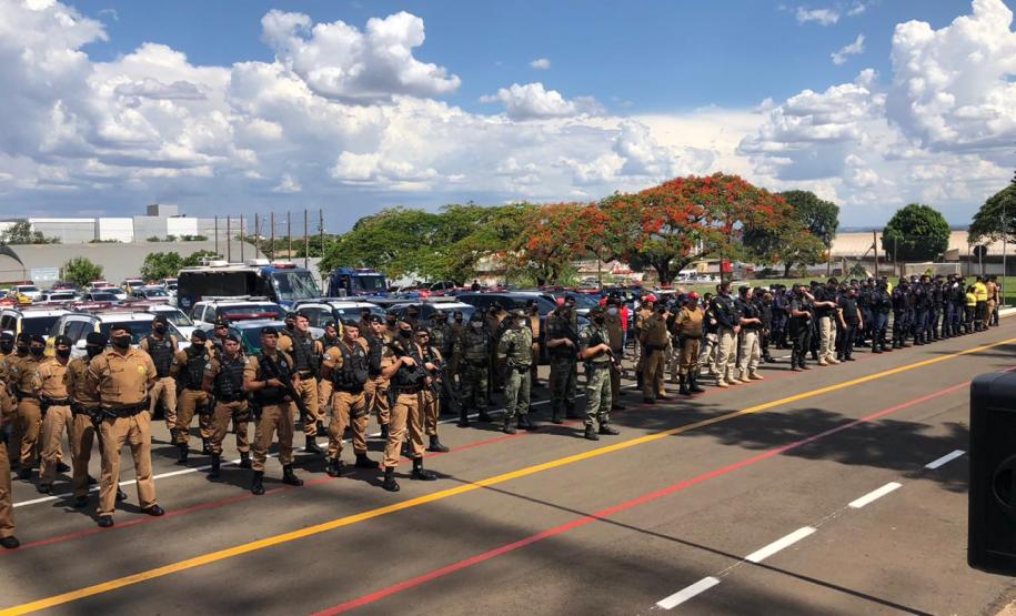 Operação Sinergia é lançada em Londrina (PR) com a presença do Secretário da Segurança Pública