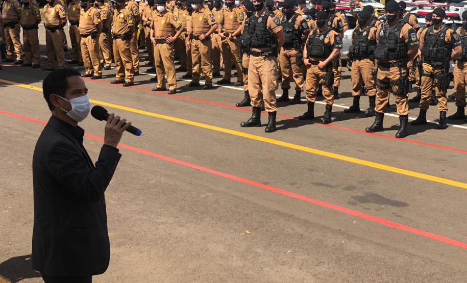 Operação Sinergia é lançada em Londrina (PR) com a presença do Secretário da Segurança Pública