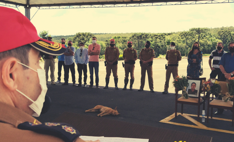 BPRv inaugura Posto Rodoviário nos Campos Gerais e homenageia policiais militares