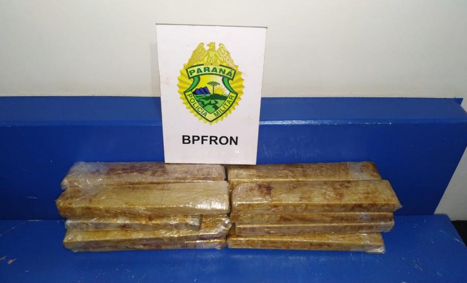 BPFron apreende adolescente com mais de 16 Kg de maconha em rodoviária do oeste do Estado durante Operação Sinergia