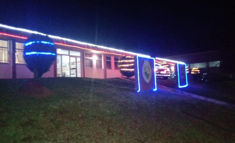 Concurso de decoração natalina premia os setores mais votados do 16º Batalhão em Guarapuava (PR)