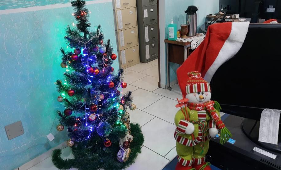 Concurso de decoração natalina premia os setores mais votados do 16º Batalhão em Guarapuava (PR)