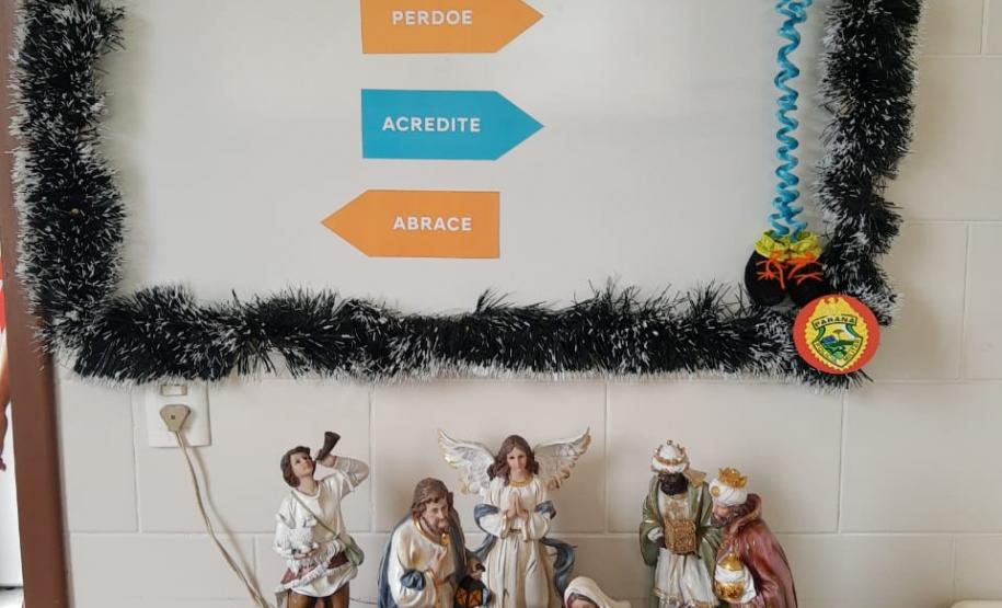 Concurso de decoração natalina premia os setores mais votados do 16º Batalhão em Guarapuava (PR)