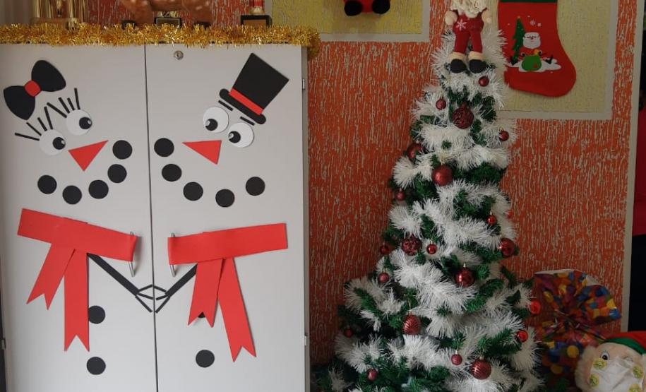 Concurso de decoração natalina premia os setores mais votados do 16º Batalhão em Guarapuava (PR)