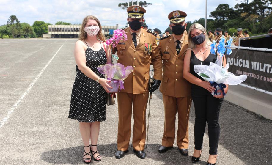 Durante solenidade, a Academia Policial Militar do Guatupê recebe novo Comandante em São José dos Pinhais, na RMC
