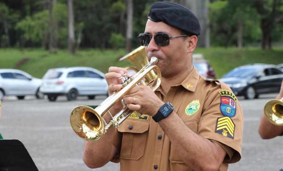 Durante solenidade, a Academia Policial Militar do Guatupê recebe novo Comandante em São José dos Pinhais, na RMC