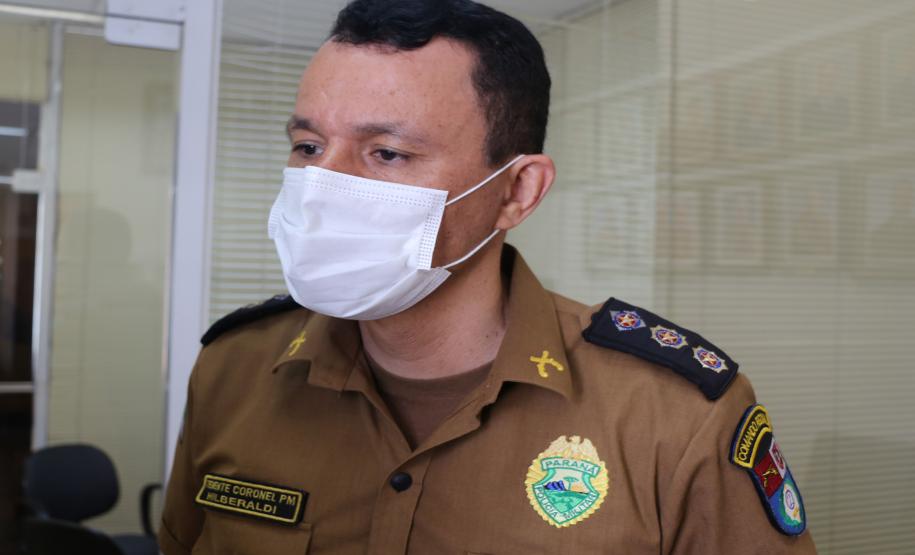 Comando Regional da região Norte do estado recebe novo comandante em ato no Gabinete do Comando-Geral em Curitiba