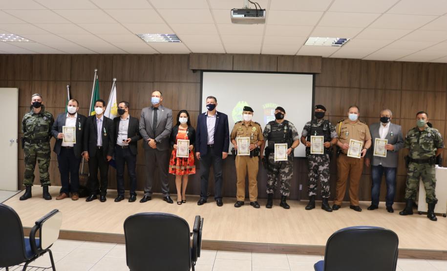Batalhão Ambiental entrega medalhas e moedas comemorativas para marcar os 63 anos de história da unidade
