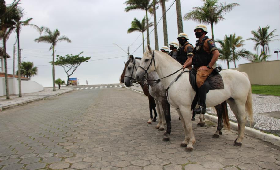 Réveillon 2021 terá presença maciça da Polícia Militar em todo o Litoral