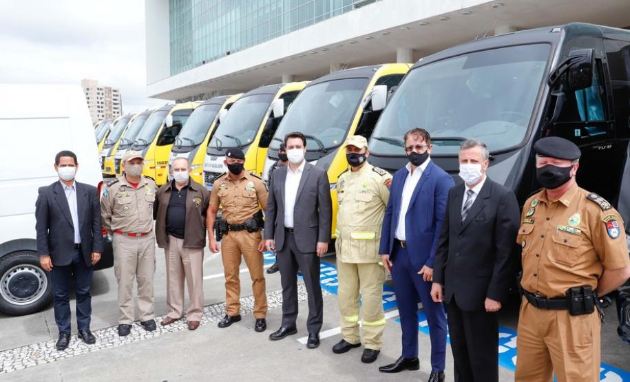 Polícia Militar recebe 40 novas viaturas para reforçar Capital e Interior do estado