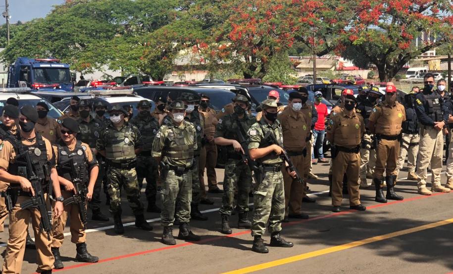 Mais de 500 pessoas são presas e 7 toneladas de maconha e 68 armas apreendidas nas duas etapas da Operação Sinergia
