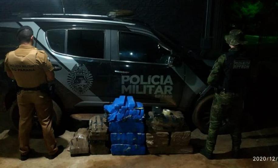 Equipes da PM apreende mais de 175 quilos de maconha durante a megaoperação Sinergia no Sudoeste do estado