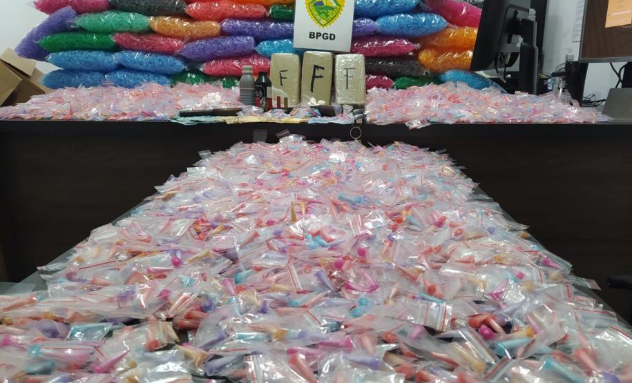 BPGD cumpre mandado judicial e apreende mais de 3,5 quilos de cocaína em São José dos Pinhais, na RMC