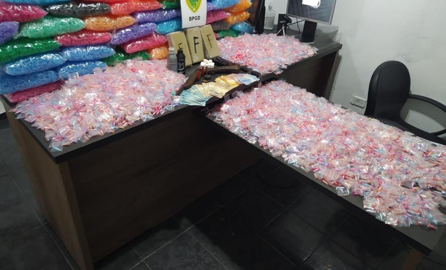BPGD cumpre mandado judicial e apreende mais de 3,5 quilos de cocaína em São José dos Pinhais, na RMC