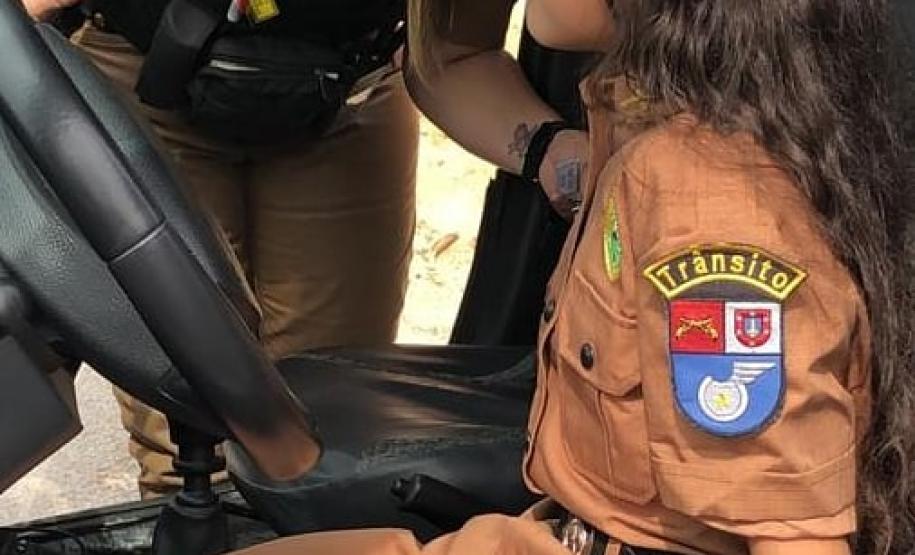 BPTran e AVM entregam fardinha e realizam sonho de fã da Polícia Militar em Araucária (PR)