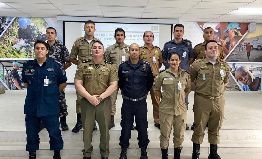 Três policiais militares do Paraná concluem estágio de preparação para missão de paz e estão aptos a atuarem como Policial das Nações Unidas