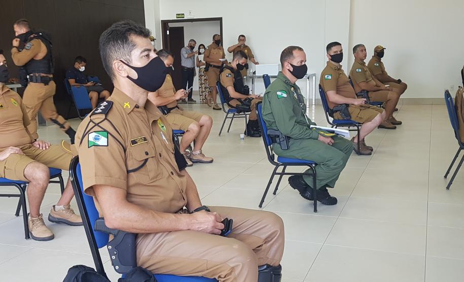 Polícia Militar faz reunião para alinhar ações e apresentar balanço do Verão Consciente 2020/2021 na Costa Leste