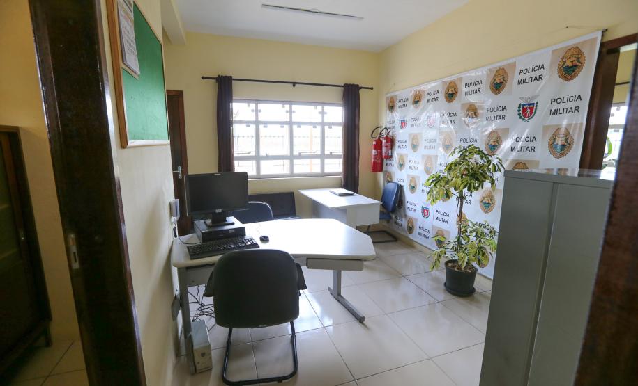 Governador inaugura sede do destacamento da PM de Entre Rios, em Guarapuava