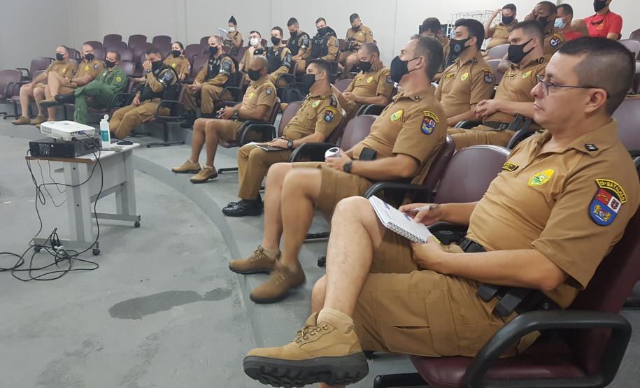 Polícia Militar faz reunião para alinhar ações e apresentar balanço do Verão Consciente 2020/2021 na Costa Leste