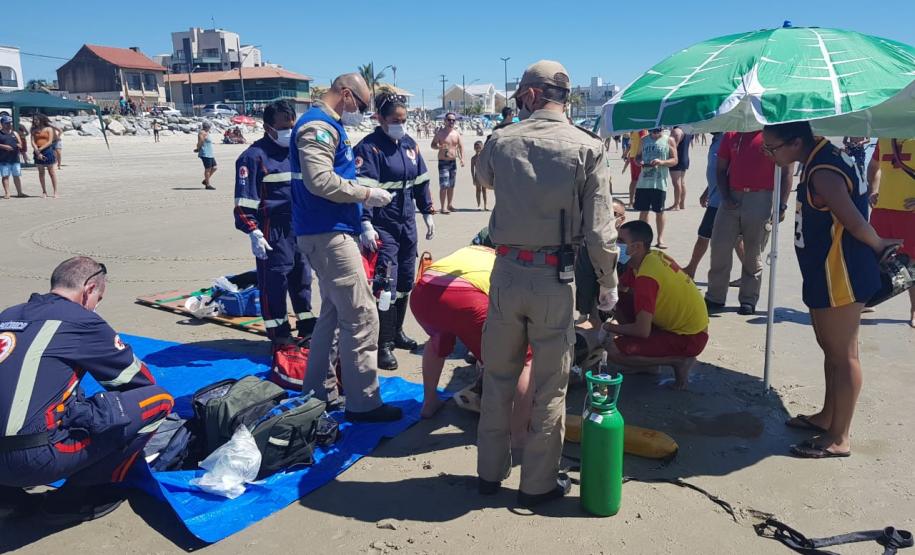Batalhão de operação aéreas atende vítimas de afogamentos e acidentes