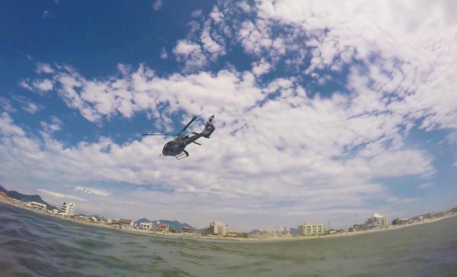 Batalhão de operação aéreas atende vítimas de afogamentos e acidentes