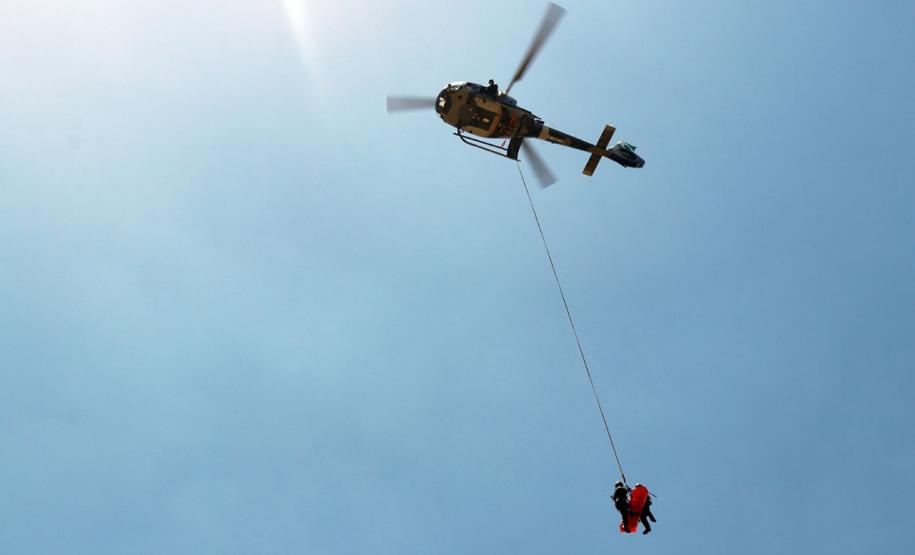Batalhão de operação aéreas atende vítimas de afogamentos e acidentes