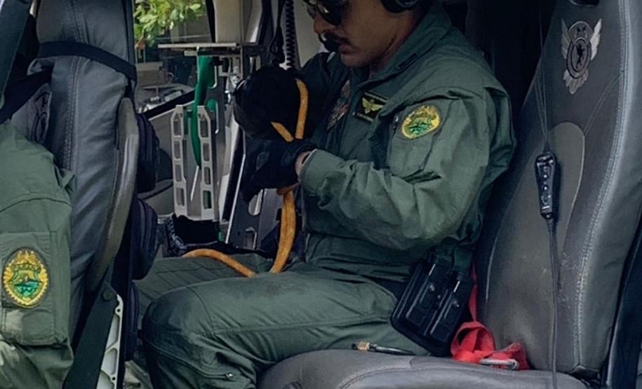 Montanhista é resgatado pelo BPMOA após cair de 15 metros no Litoral do estado