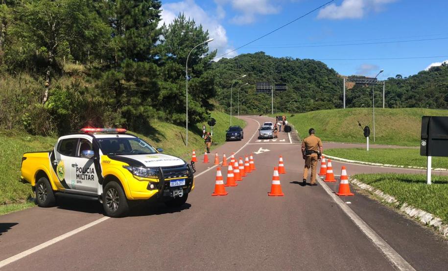 Trânsito na Estrada da Graciosa será totalmente liberado no domingo de manhã