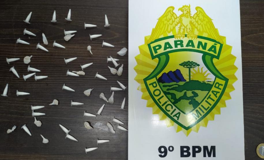 Em Matinhos (PR), PM prende homem e apreende 58 porções de cocaína e crack