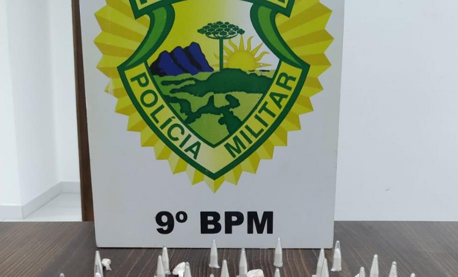 Em Matinhos (PR), PM prende homem e apreende 58 porções de cocaína e crack
