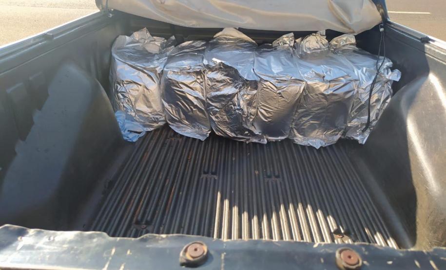 BPRv apreende produtos contrabandeados e 150 quilos de agrotóxico em situações distintas