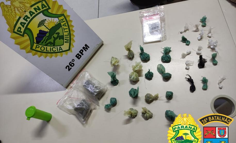 Em ações separadas, PM encaminha quatro pessoas e faz apreensões, em Telêmaco Borba (PR)