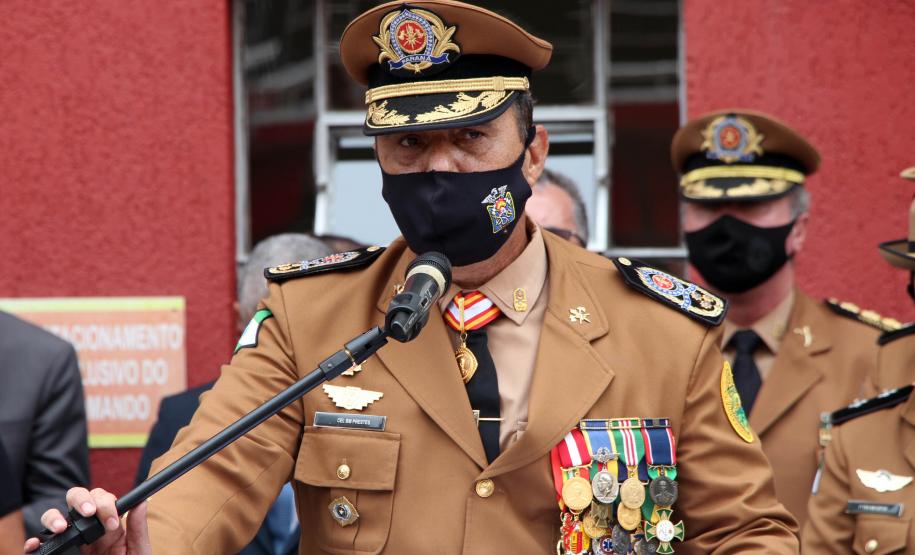 Governador participa de troca de Comando do Corpo de Bombeiro e entrega novas viaturas em Curitiba