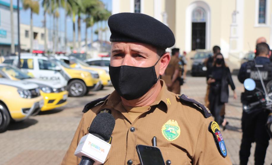 Projeto Piloto “Em Frente Brasil” coloca quase 100 policiais nas ruas na primeira operação em São José dos Pinhais de 2021