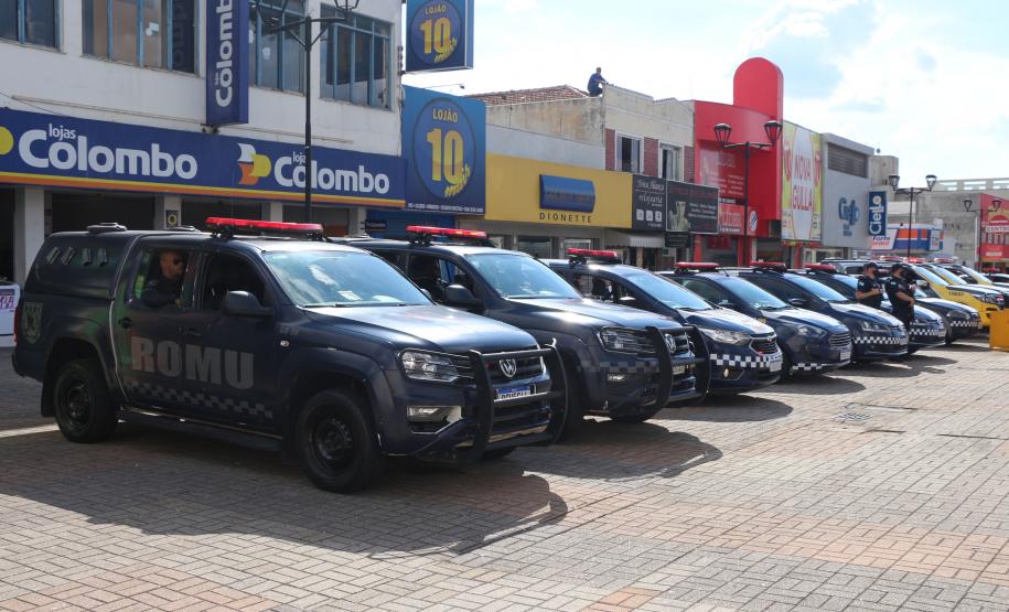 Projeto Piloto “Em Frente Brasil” coloca quase 100 policiais nas ruas na primeira operação em São José dos Pinhais de 2021