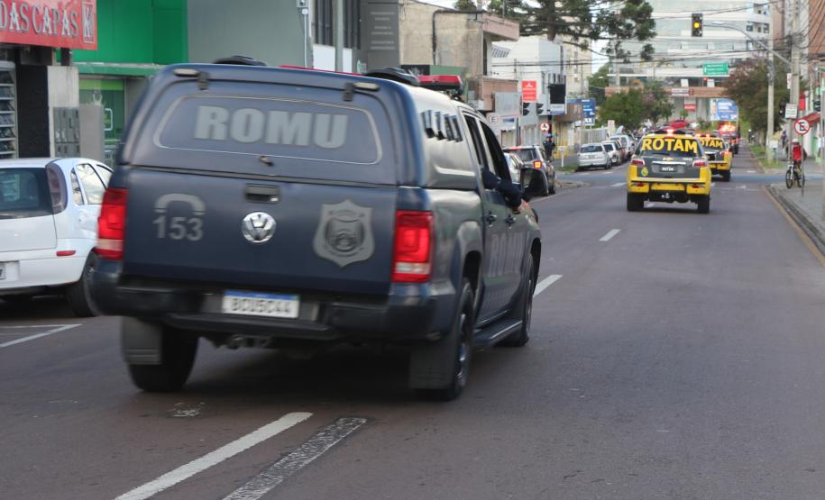 Projeto Piloto “Em Frente Brasil” coloca quase 100 policiais nas ruas na primeira operação em São José dos Pinhais de 2021