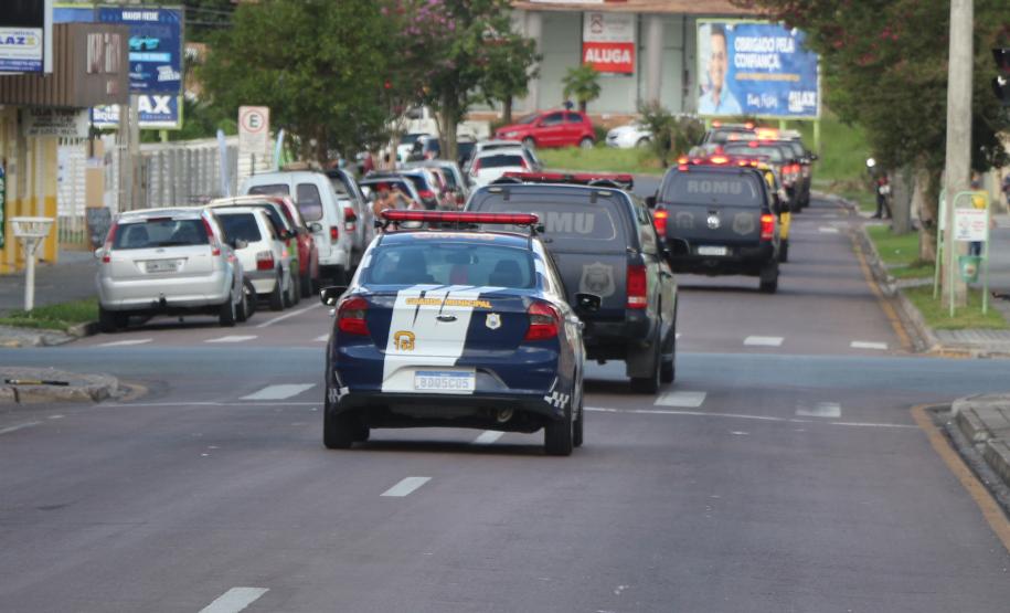 Projeto Piloto “Em Frente Brasil” coloca quase 100 policiais nas ruas na primeira operação em São José dos Pinhais de 2021
