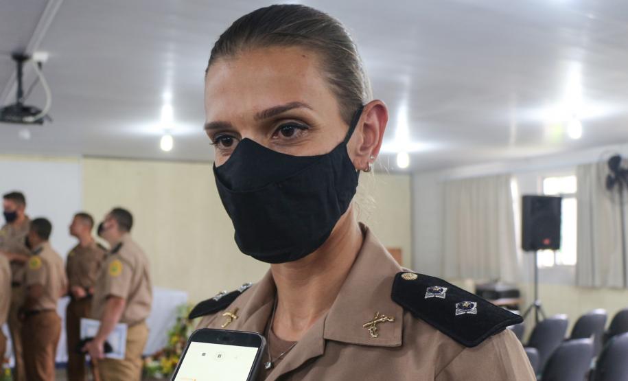 Evento marca a formatura de 28 policiais e bombeiros militares no Curso de Instrutor de Educação Física (CIEF) na APGM, em São José dos Pinhais (PR)