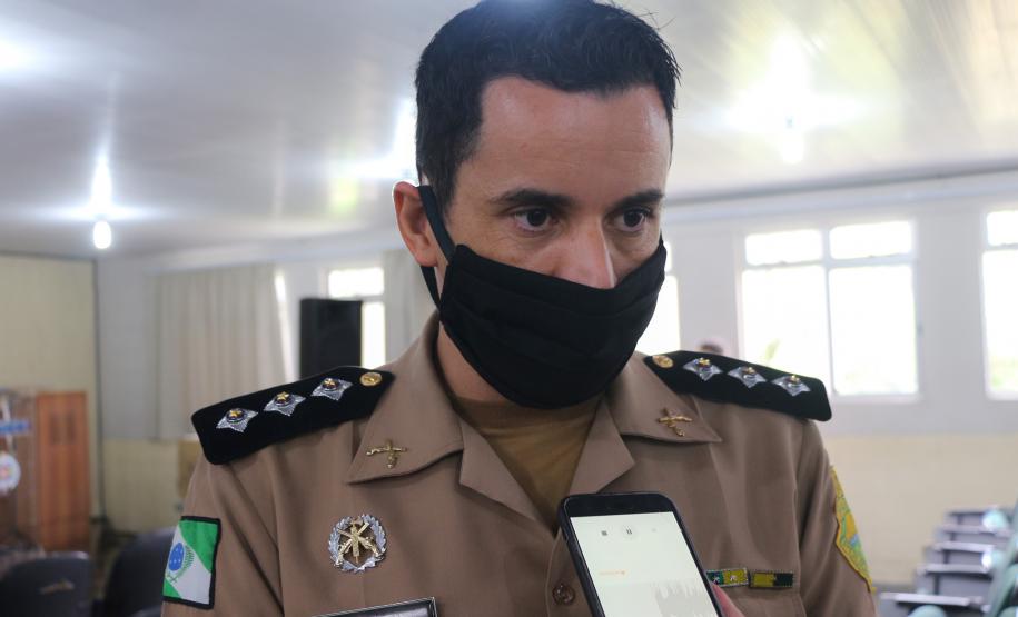 Evento marca a formatura de 28 policiais e bombeiros militares no Curso de Instrutor de Educação Física (CIEF) na APGM, em São José dos Pinhais (PR)